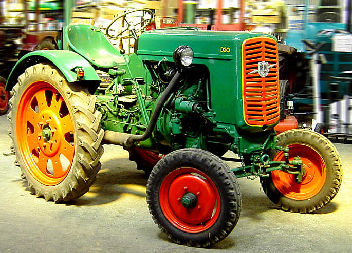 Oldtimer - Traktor HELA D 20
