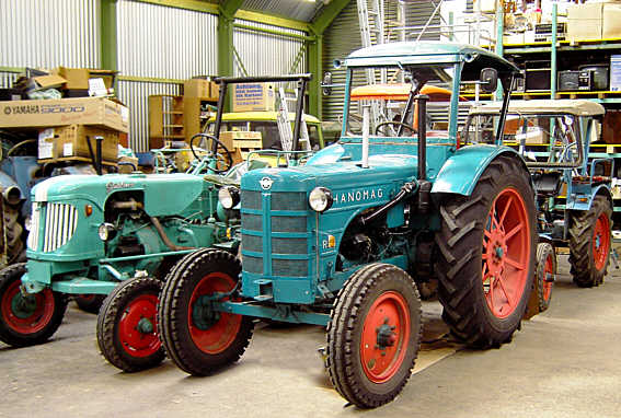 Oldtimer - Traktoren HANOMAG R 28 A und GLDNER ALD